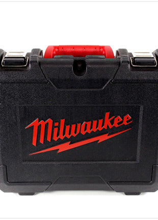 Milwaukee M18 BLPD 402 C 18 V Brushless Akku - Schlagbohrschrauber im Koffer + 2x 4.0 Ah Red Li-Ion Akkus + Milwaukee M12-18C Universal Akku Ladegerät - Toolbrothers