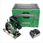 Hitachi C 18 DBAL 18 V Akku 165 mm Brushless Handkreissäge im Hitachi System Case HSC Typ 4 + 1x Hitachi BSL 1850 18 V 5,0 Ah - Toolbrothers