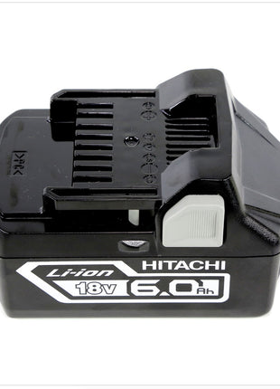 Hitachi C 18 DBAL 18 V Akku 165 mm Brushless Handkreissäge im Hitachi System Case HSC Typ 4 + 1x Hitachi BSL 1860 18 V 6,0 Ah - Toolbrothers