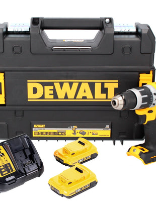 DeWalt DCD 796 D2 Akku Schlagbohrschrauber 18 V 70 Nm Brushless + 2x Akkus 2,0 Ah + Ladegerät + TSTAK - Toolbrothers