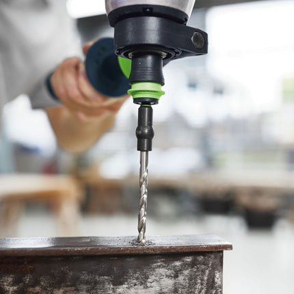 Festool HSS D 8,0/75 CE/M-Set Spiralbohrer ( 495308 ) für Festool Akku-Bohrschrauber und Akku-Schlagbohrschrauber mit FastFix Aufnahme und Werkzeugfutter WH-CE CENTROTEC