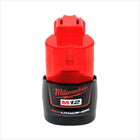 Milwaukee M12 B 12 V - 1,5 Ah / 1500 mAh Li-Ion AKKU - Toolbrothers