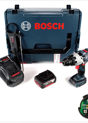 Bosch GSR 18V-85 C Akku Bohrschrauber 18V 110Nm Brushless + 1x Akku 5,0Ah + Ladegerät + Connectivity Modul + L-Boxx - Toolbrothers