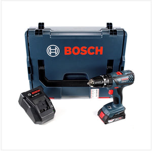 Bosch GSB 18-2-Li Plus Professional Akku Schlagbohrschrauber in L-Boxx + 1 x GBA 2,0 Ah Akku + AL 1820 CV Ladegerät