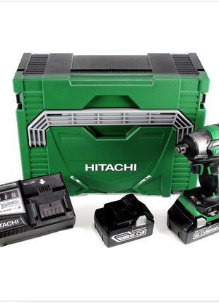 Hitachi WR 18 DBDL2 Brushless Li-Ion Akku Schlagschrauber 18 V im Hitachi Sytem Case mit 2x 6,0 Ah Akku und Ladegerät - Toolbrothers