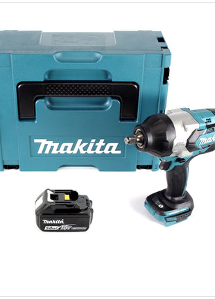 Makita DTW 1002 T1J Akku Schlagschrauber 1/2“ 18V 1000Nm Brushless + 1x Akku 5,0Ah + Makpac - ohne Ladegerät - Toolbrothers