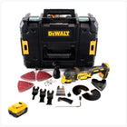 DeWalt DCS 355 NT Akku Oszillierer 18V Brushless + 1x Akku 4,0Ah + TSTAK + 29 tlg. Zubehör - ohne Lader - Toolbrothers