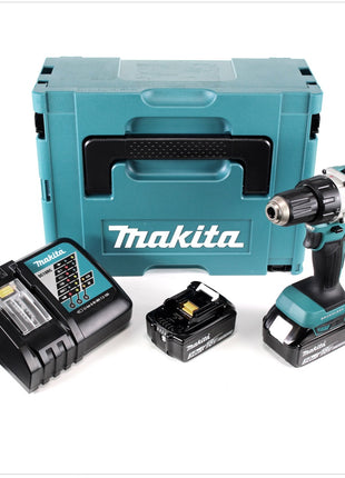 Makita DDF 484 RFJ Akku Bohrschrauber brushless 18 V 54Nm + 2x Akkus 3,0Ah + Ladegerät im Makpac - Toolbrothers