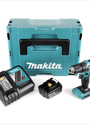 Makita DDF 483 RM1J Akku Bohrschrauber 18 V 40Nm im Makpac mit 1x 4 Ah Akku und Ladegerät - Toolbrothers