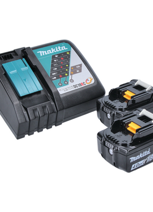 Makita DJR 186 RMK Akku Reciprosäge Säbelsäge 18 V + 2x Akku 4,0 Ah + Ladegerät + Koffer - Toolbrothers