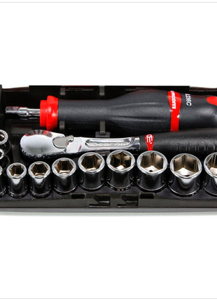 Facom RL.NANO1 1/4" 6 - Kant Werkzeugsatz 38 tlg. in Socket Set Box - Toolbrothers