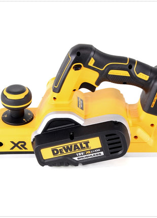 DeWalt DCP 580 D2 Akku Hobel 18V 82mm + 2x Akku 2,0Ah + Ladegerät + TSTAK - Toolbrothers