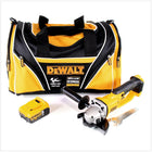 DeWalt DCG 412 Akku Winkelschleifer 18V 125mm + 1x Akku 5,0Ah in Sporttasche - ohne Ladegerät - Toolbrothers