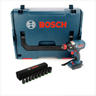 Bosch GDX 18 V-EC Professional 18 V Akku Drehschlagschrauber in L-Boxx ( 06019B9103 ) + 1/2