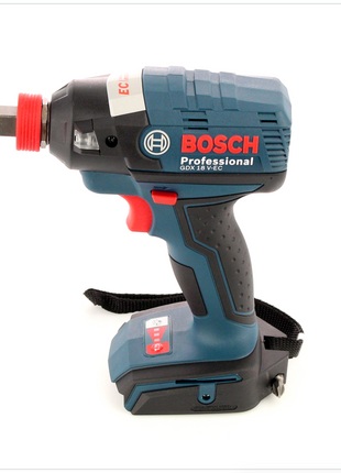 Bosch GDX 18 V-EC Professional 18 V Akku Drehschlagschrauber in L-Boxx + Schnellladegerät + 2x GBA 6 Ah Akku + 1/2" Steckschlüssel Einsatz 9-tlg. - Toolbrothers