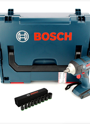 Bosch GDS 18 V-EC 250 Akku Drehschlagschrauber 18V 250Nm Brushless Solo + Steckschlüsseleinsatz + L-Boxx - Toolbrothers