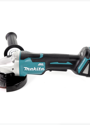 Makita DGA 455 RFJ Akku Winkelschleifer 18 V 115mm Brushless + 2x Akku 3,0Ah + Ladegerät + Makpac - Toolbrothers