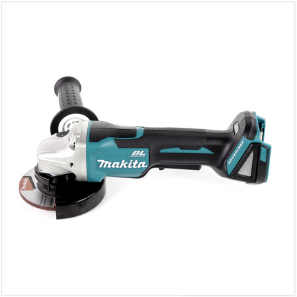 Makita DGA 455 RT1J Akku Winkelschleifer 18 V 115mm Brushless + 1x Akku 5,0Ah + Ladegerät + Makpac - Toolbrothers