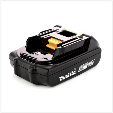 Makita DGA 455 A1J Akku Winkelschleifer 18 V 115 mm Brushless + 1x Akku 2,0 Ah + Makpac - ohne Ladegerät - Toolbrothers