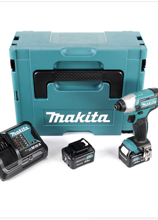 Makita TD 110 DSMJ Akku Schlagschrauber 10,8V 110Nm 1/4" im Makpac + 2x 4,0 Ah Akku + Ladegerät - Toolbrothers