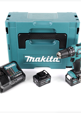 Makita HP 331 DSMJ Akku Schlagbohrschrauber 10,8V 110Nm 1/4" im Makpac + 2x 4,0 AhAkku + Ladegerät - Toolbrothers