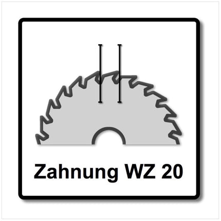 Bosch 3x Kreissägeblatt Optiline Wood ST WO H 85x15-20 85 mm 20 Zähne ( 3x 2608643071 ) - Toolbrothers