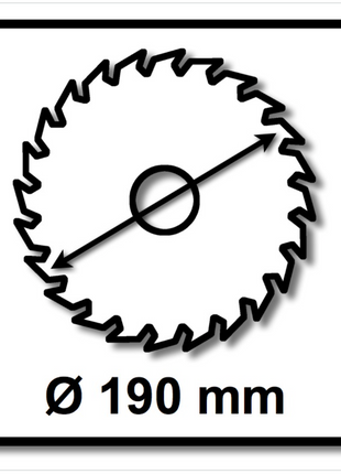 Bosch Kreissägeblatt Expert für Holz 190 x 2,6 x 30 mm 48 Zähne ( 2608644049 ) - Toolbrothers