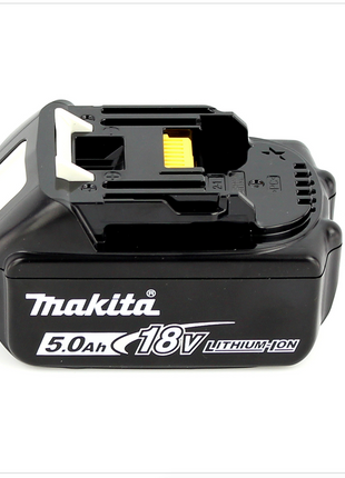 Makita DMR 108 B 7,2 - 18 V Akku Baustellen Radio mit Bluetooth Schwarz + 1x BL 1850 B 18V - 5,0 Ah Akku - ohne Ladegerät - Toolbrothers