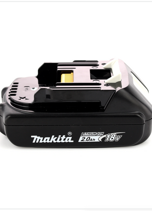 Makita DMR 108 A1 B Akku Baustellen Radio 7,2 - 18 V Bluetooth Schwarz + 1x Akku 2,0 Ah - ohne Ladegerät - Toolbrothers