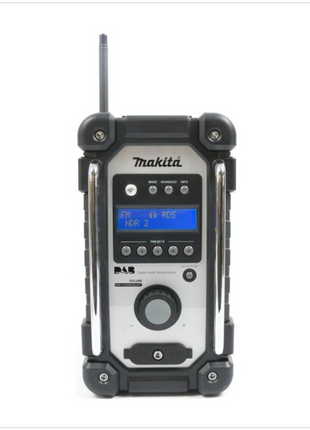 Makita DMR 104 A1 Baustellen Radio 7,2 - 18 V DAB Digital  Grün + 1x Akku 2,0 Ah - ohne Ladegerät - Toolbrothers