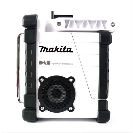 Makita DMR 104 A1 W Akku Baustellen Radio 7,2 - 18 V weiß + 1x Akku 2,0 Ah - ohne Ladegerät - Toolbrothers