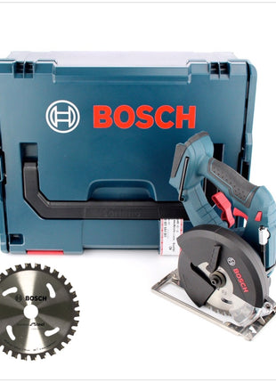 Bosch GKM 18 V-LI Professional Akku Metall Kreissäge Solo 136 mm in L-Boxx + 2 x Kreissägeblatt Standard for Steel ( 2608644225 ) - Toolbrothers