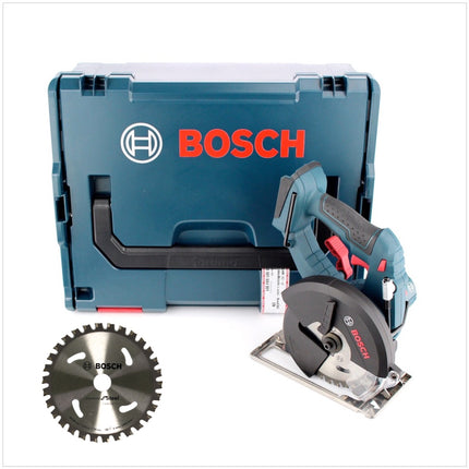 Bosch GKM 18 V-LI Professional Akku Metall Kreissäge Solo 136 mm in L-Boxx + 2 x Kreissägeblatt Standard for Steel ( 2608644225 ) - Toolbrothers