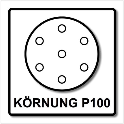 Festool STF D150/16 Rubin2 Schleifscheiben P100 RU2/50 150 mm / 50 Stück ( 499120 ) - Toolbrothers