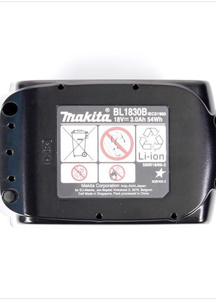 Makita BL 1830 B Batterie 18 V 3,0 Ah / 3000 mAh Li-Ion avec indicateur LED ( 197599-5 )