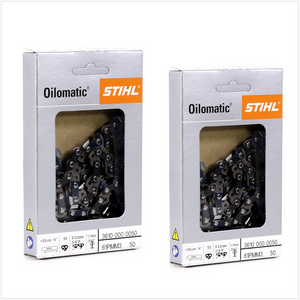 2x STIHL Oilomatic catena di seghe Picco Micro Mini 3 (PMM3) mezzo scalpello 3/8 "P 1,1mm 35 cm ( 3610 000 0050 )