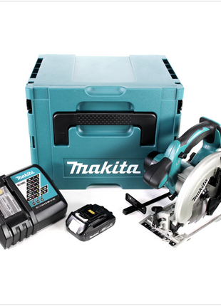 Makita DSS 611 RY1J Akku Handkreissäge 18 V 165 mm im Makpac + 1x 1,5Ah Akku + Ladegerät - Toolbrothers