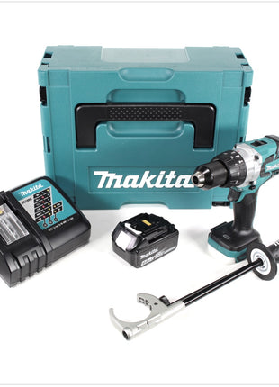 Makita DHP 481 RM1J 18 V Akku Schlagbohrschrauber Brushless 115 Nm im Makpac mit 1x 4Ah Li-Ion Akku und Ladegerät - Toolbrothers