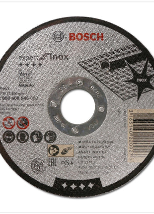 Bosch AS 60 T INOX BF Trennscheibe 115 x 1,0 mm 25 Stück ( 25x 2608600545 ) - Toolbrothers