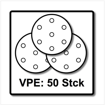 Festool Abrasivo a rete Granat Net STF D125 P120 GR NET/50 - 50 pz. ( 203296 )