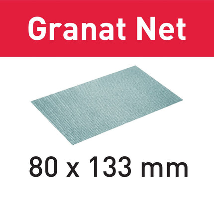 Festool Abrasivo a rete Granat Net STF 80x133 P120 GR NET/50 - 50 pz. ( 203287 )