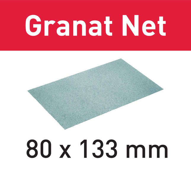 Festool Abrasivo a rete Granat Net STF 80x133 P120 GR NET/50 - 50 pz. ( 203287 )
