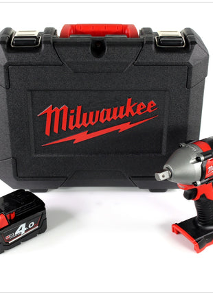 Milwaukee M18 BIW12 18 V Li-Ion Akku 1/2" Schlagschrauber + 1x 4 Ah Akku im Werkzeug Koffer - Toolbrothers