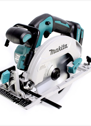 Makita DHS 680 RA1J Akku Handkreissäge 18 V 165 mm Brushless + 1x Akku 2,0 Ah + Ladegerät + Makpac - Toolbrothers