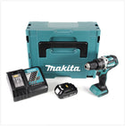 Makita DHP 484 Y1J-D 18V Brushless Li-Ion Akku Schlagbohrschrauber im Makpac inkl. 1x BL 1815 N 1,5 Ah Akku und DC18RC Ladegerät - Toolbrothers