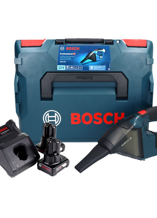 Bosch GAS 12V Professional Akku Staubsauger 12 V 0,35 l + 2x Akku 6,0 Ah + Ladegerät + L-Boxx - Toolbrothers