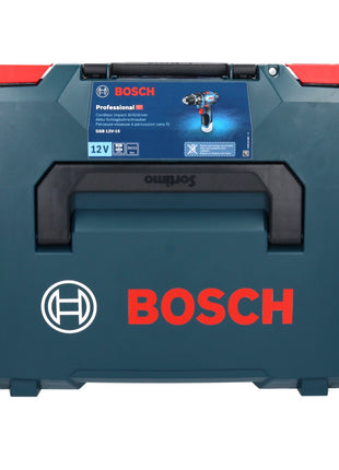 Bosch GSB 12V-15 Professional Akku Schlagbohrschrauber 12 V 30 Nm + 2x Akku 6,0 Ah + Ladegerät + L-Boxx - Toolbrothers