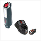 Bosch Professional GLI 12V-300 Akku Lampe + 1x GBA 12V 2,5 Ah Akku + GAL 1230 Ladegerät - Toolbrothers