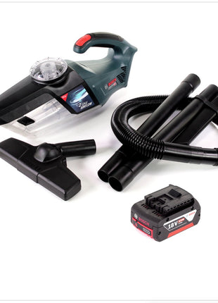 Bosch GAS 18V-1 Professional Li-Ion Akku Staubsauger Hand Sauger + 1x GBA 6,0 Ah Akku, ohne Ladegerät - Toolbrothers