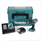 Makita DHP 483 RT1J Akku Schlagbohrschrauber 18V 40Nm im Makpac + 1x 5,0 Ah Akku +Ladegerät